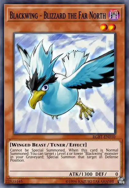 Edison Rulings for Blackwing - Blizzard the Far North